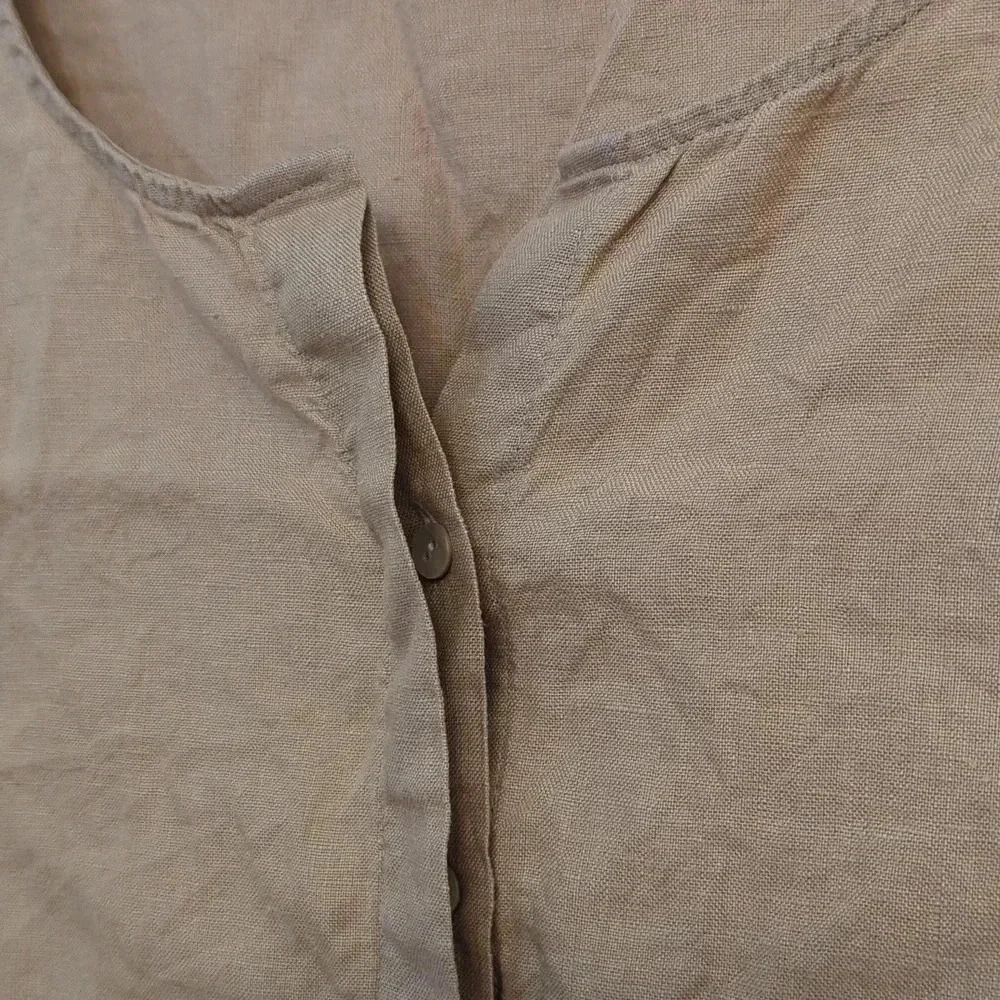 Linen Tank Top - Picture 3 of 9